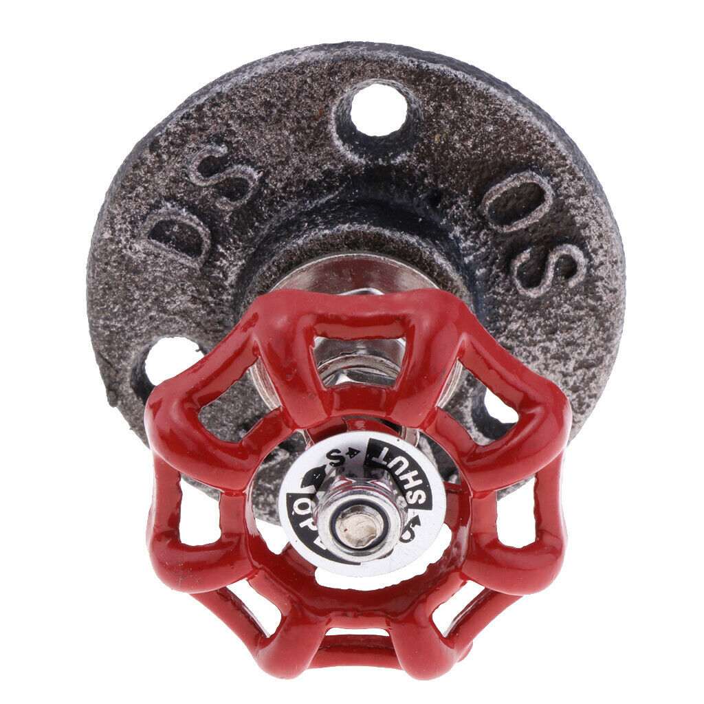 Rustic Hand Wheel Hook Wall-mounted Coat Hanger Household Storage Hook