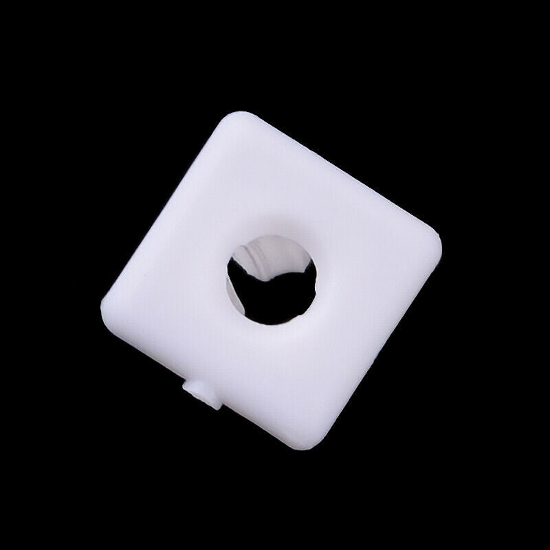 100 pcs Headlight Door, Grille & Mirror Nylon Nut fit for Ford Chrysler 379830-S