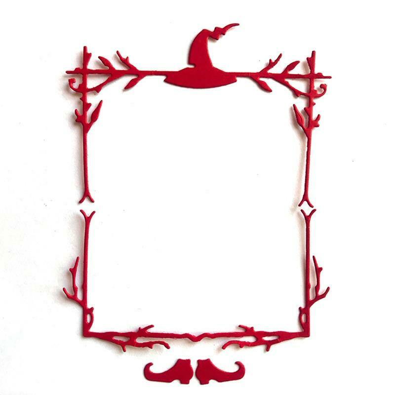 Halloween Wizard Hat Metal Cutting Dies Stencil DIY Scrapbooking Album Template