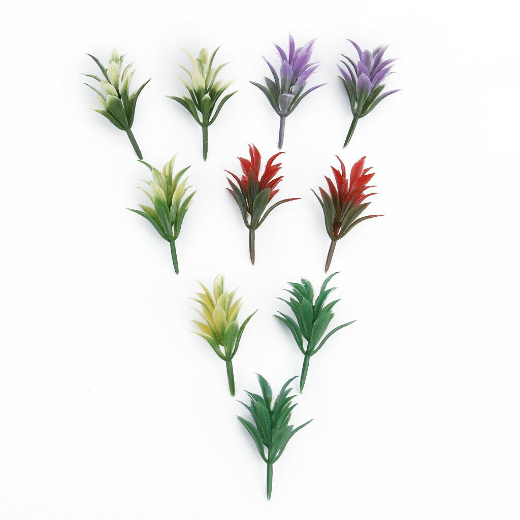 100pcs flowering plants landscape plants decoration 1: 100 scale