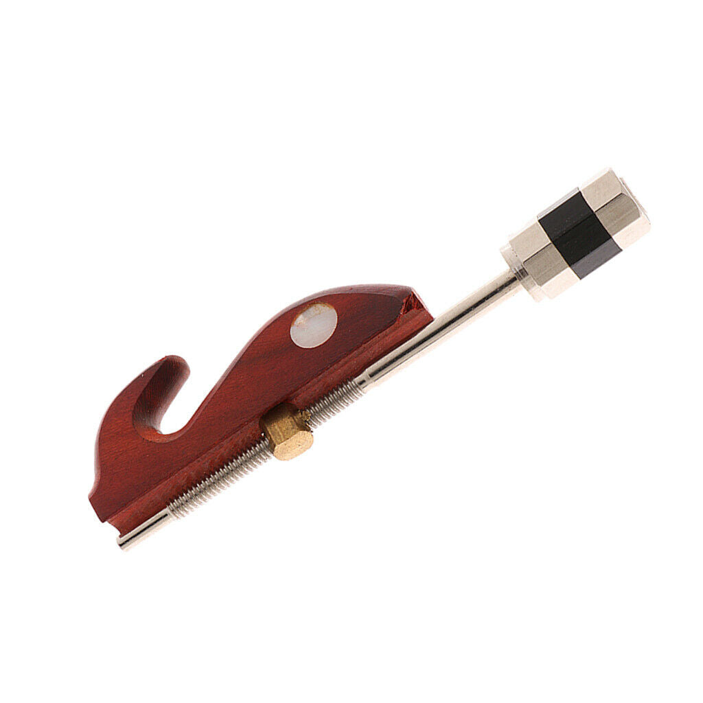 1 Piece Chinese Erhu Bow for Violin Red Sandalwood Handle Spare Part for Bass