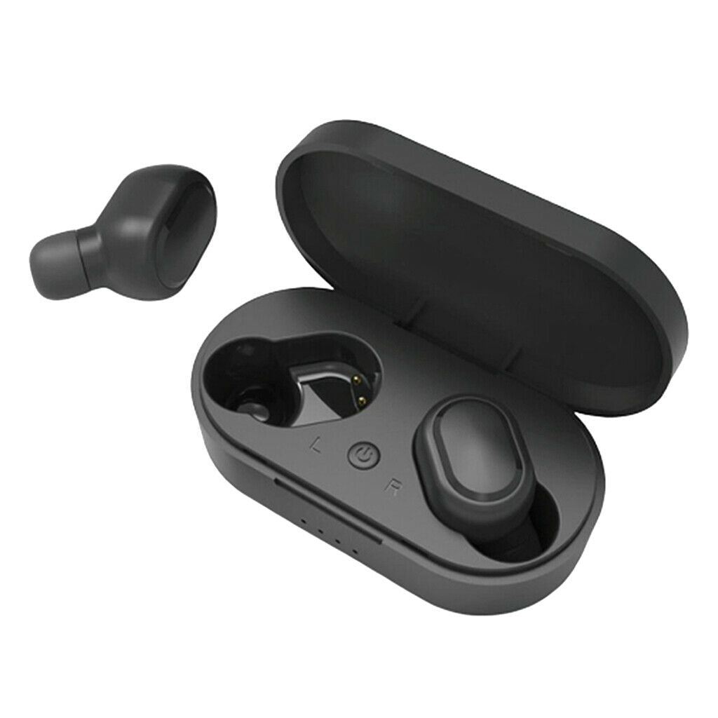 Wireless Earbuds In-Ear TWS Earphone Handsfree Headset with Mic Black
