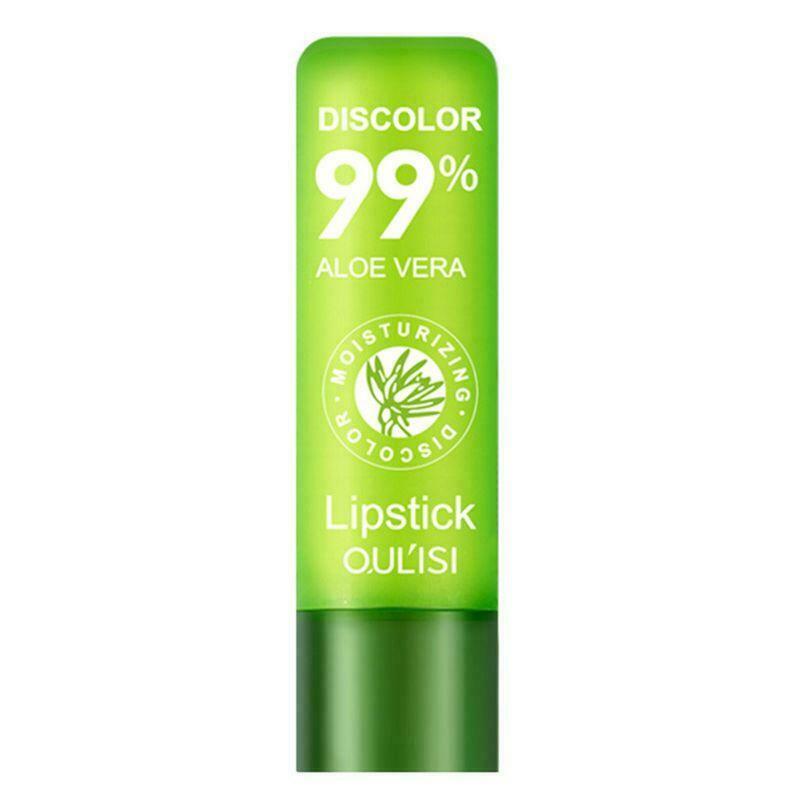 Aloe Essence Color Changing Lipstick Long Lasting Moisturizing Lip Balm