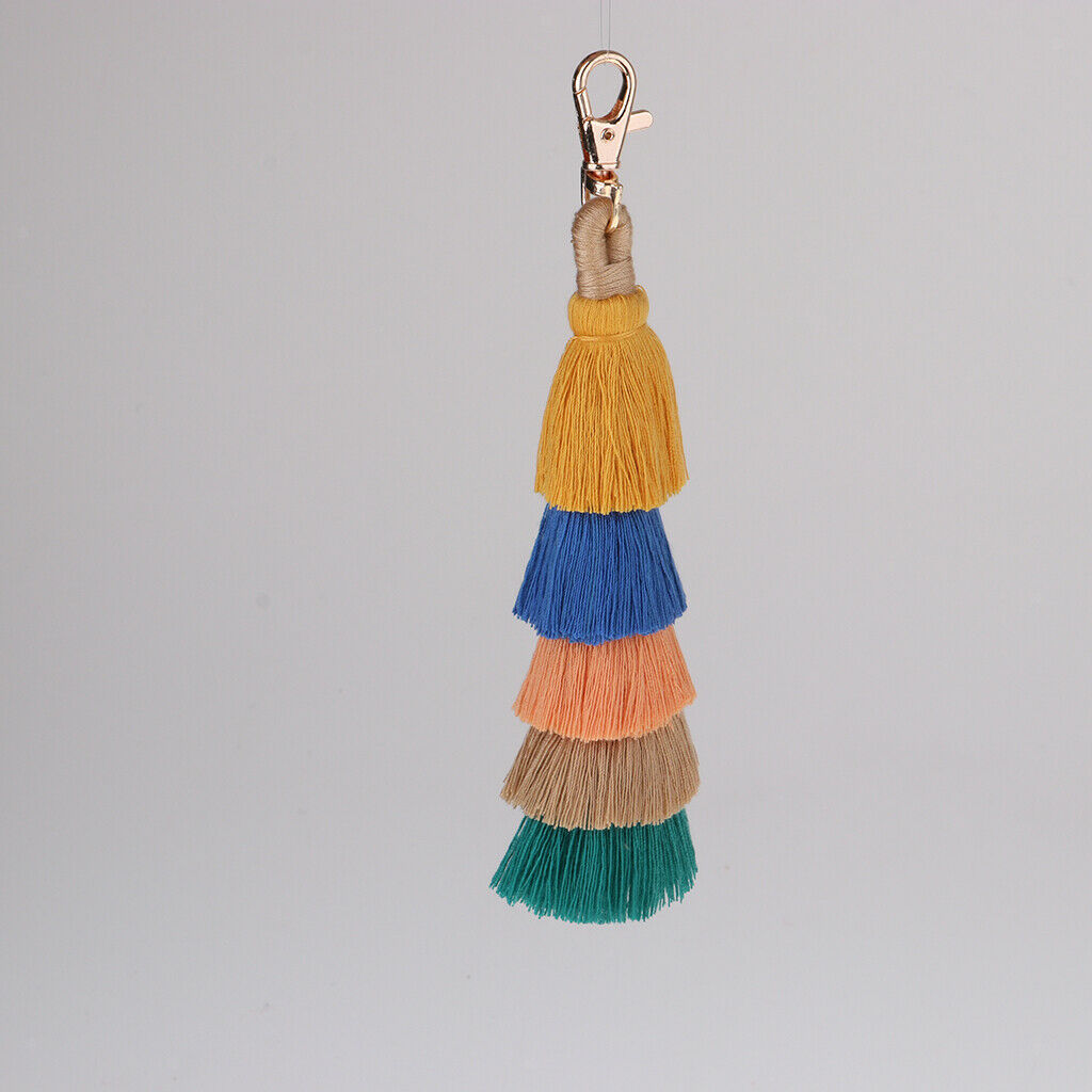 Beautiful Tassel Keychain Car Keychain Charm Handbag Bag Purse