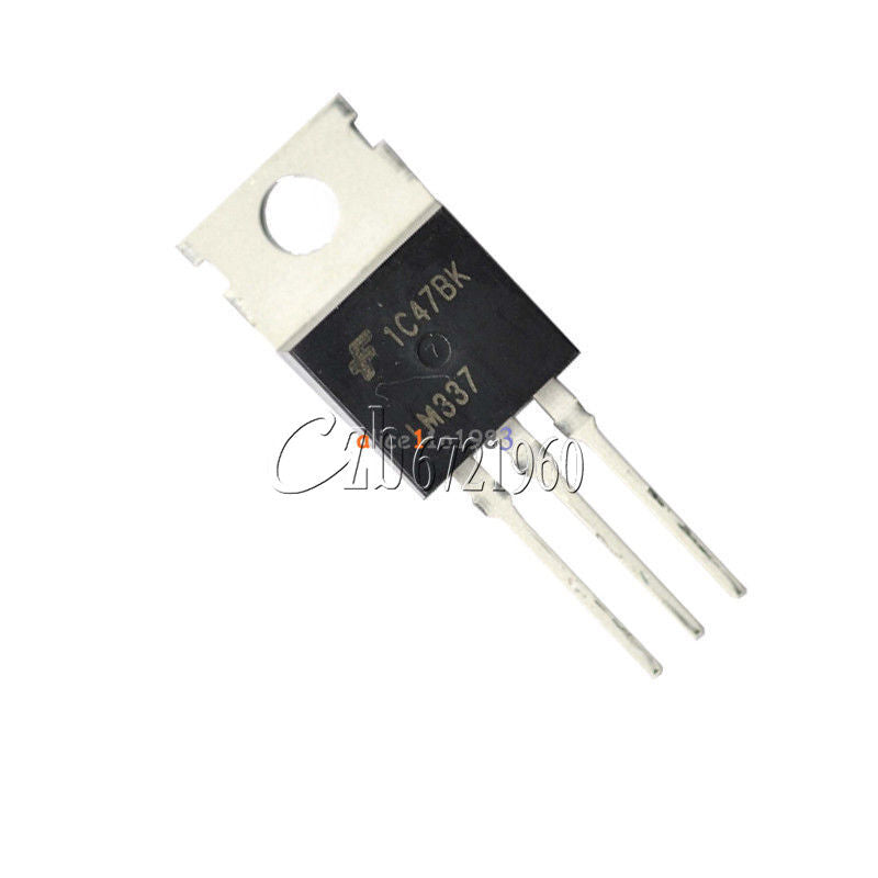 10PCS LM337T LM337 TO-220 Negative Adjustable Regulator IC