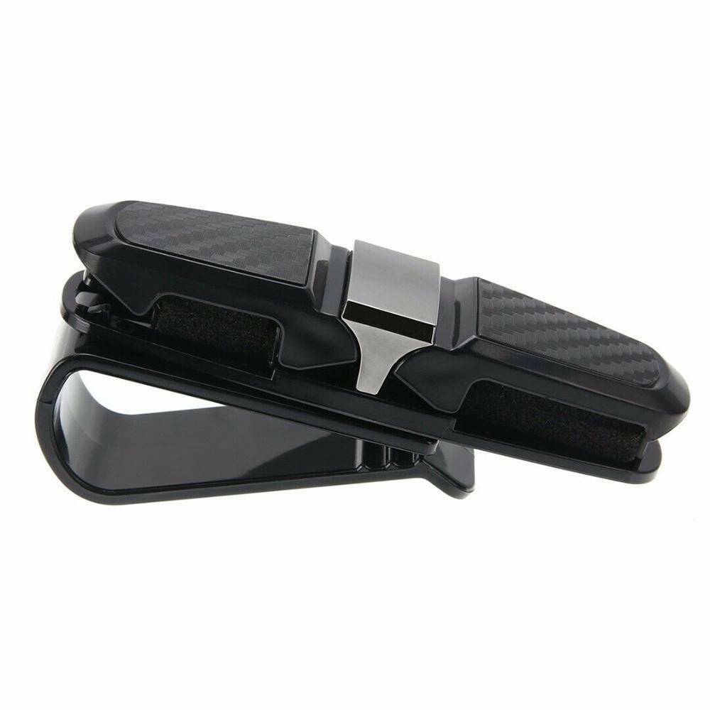 US Car Auto Sun Visor Glasses Sunglasses Card Ticket Holder Clip Universal Black