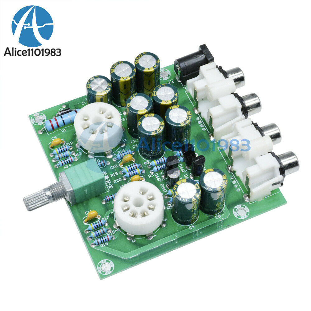 6J1 Valve Pre-amp Tube PreAmplifier Board Bass on Musical Fidelity X10-D circuit