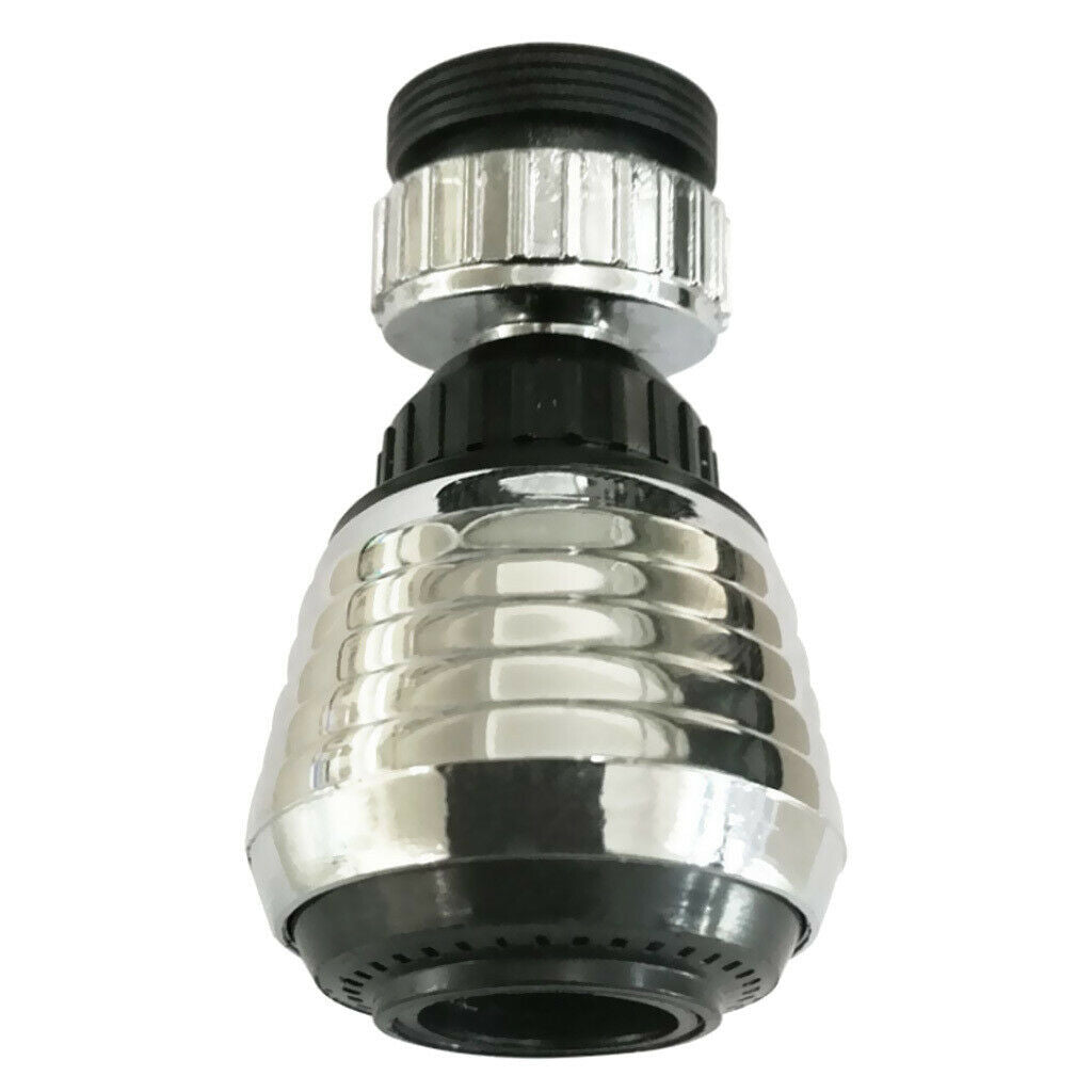 Rotate Tap Aerator Anti Splash Water Saver Chrome Plated Spout Filter Washer