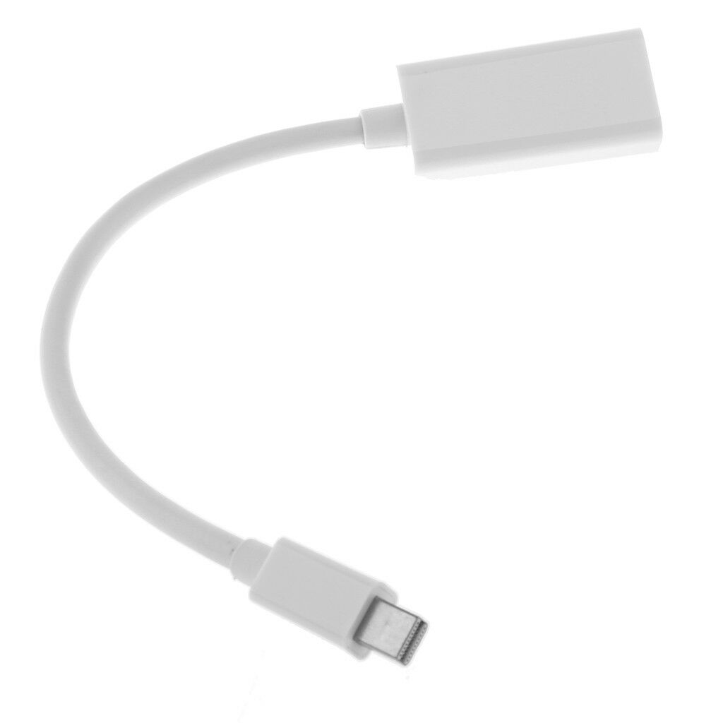 Mini DisplayPort to HDMI Male to Female Adapter for HD Monitors Projectors