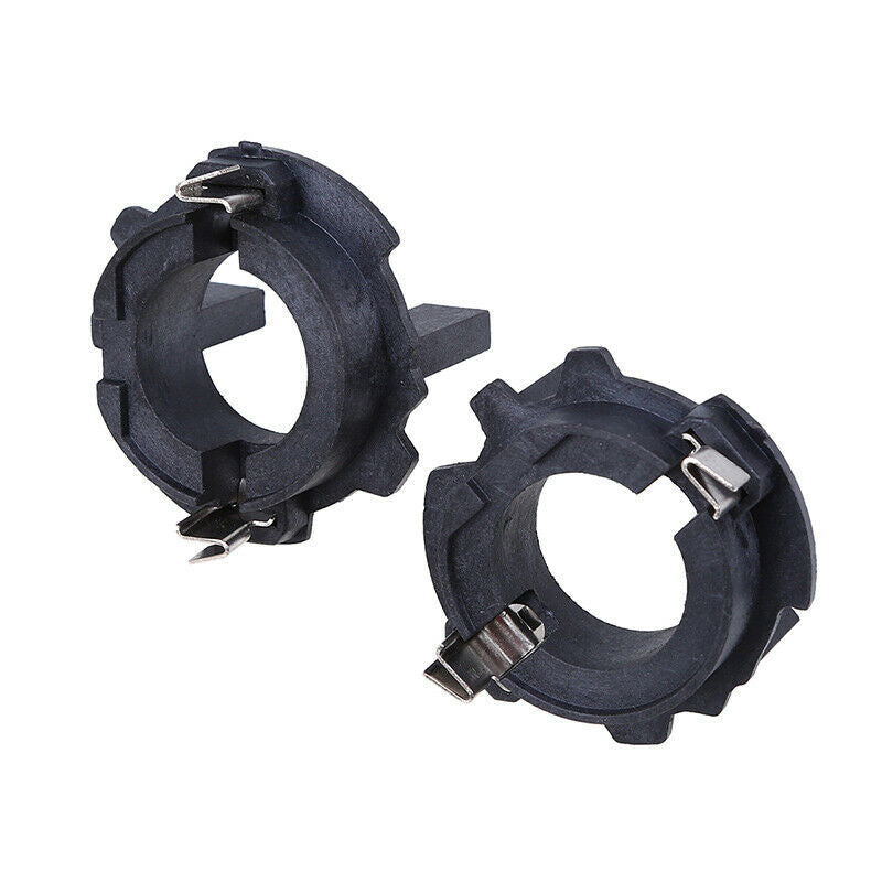 2Pcs H7 LED Headlight Bulb Adapter Holder Socket Base Cover For VW Golf Mk5