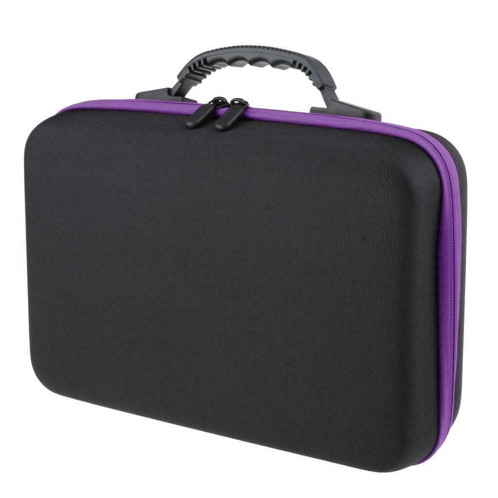 2 Pieces Essential Oil Carry Case Holder Organizer Aromatherapy Oil Bag