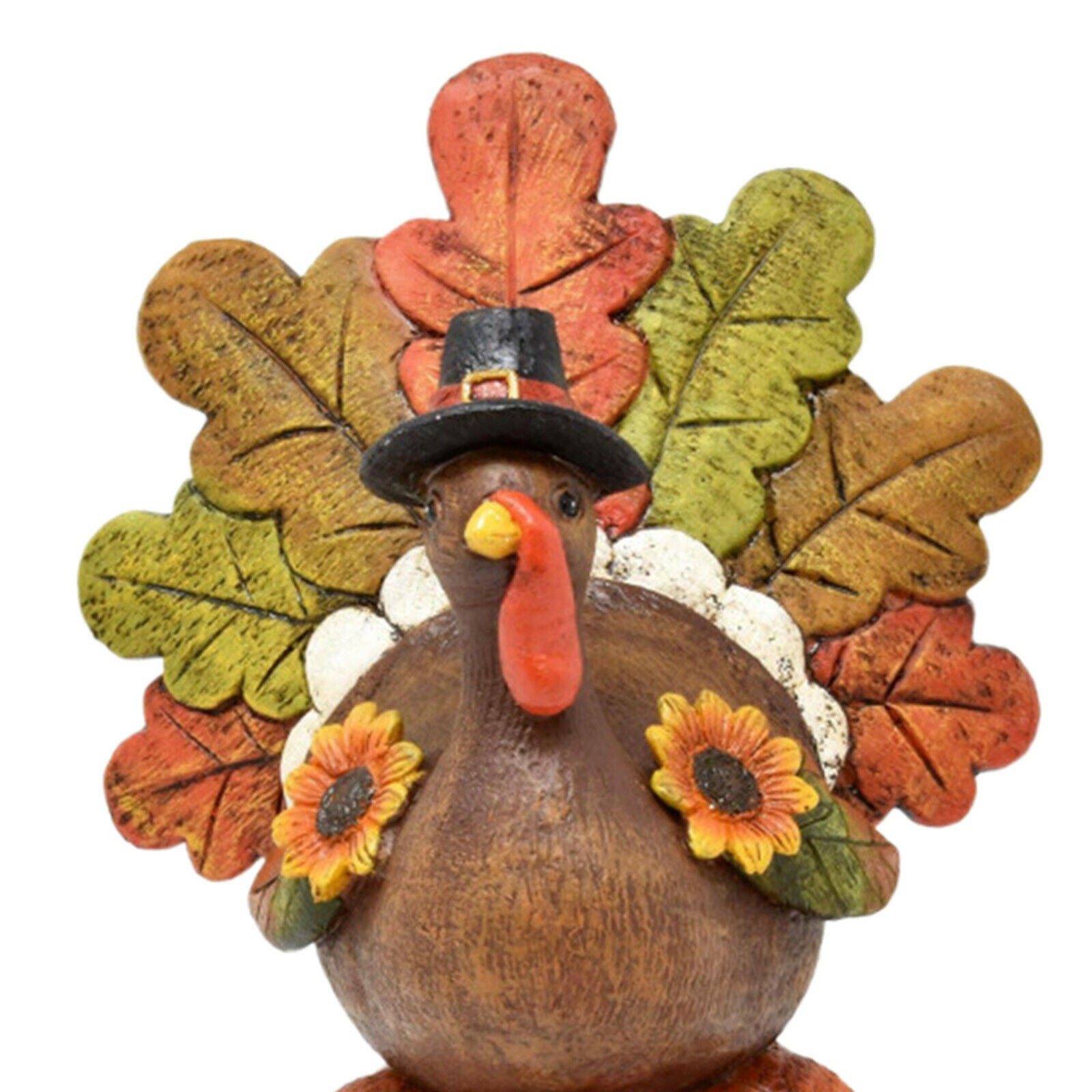 Turkey Pumpkin Ornaments Cute Harvest Displays Table Centerpieces Decors