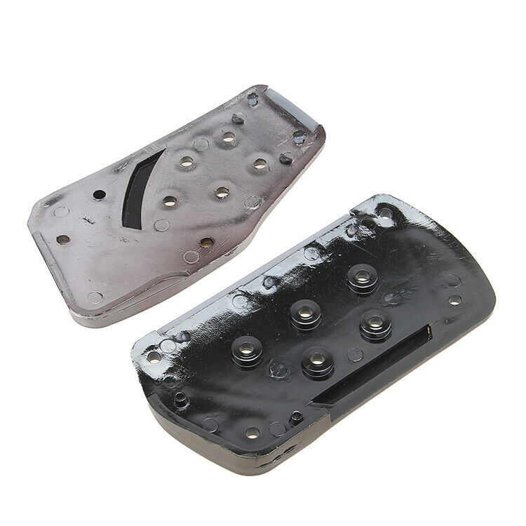 2X Universal Non-Slip Automatic Gas Brake Foot Pedal Pad Cover Auto Accessories