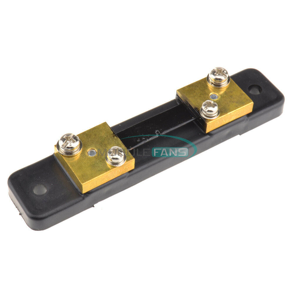 Digital LCD Current Power Meter Ammeter Voltmeter 50A 75mV Shunt Resistor Shunt