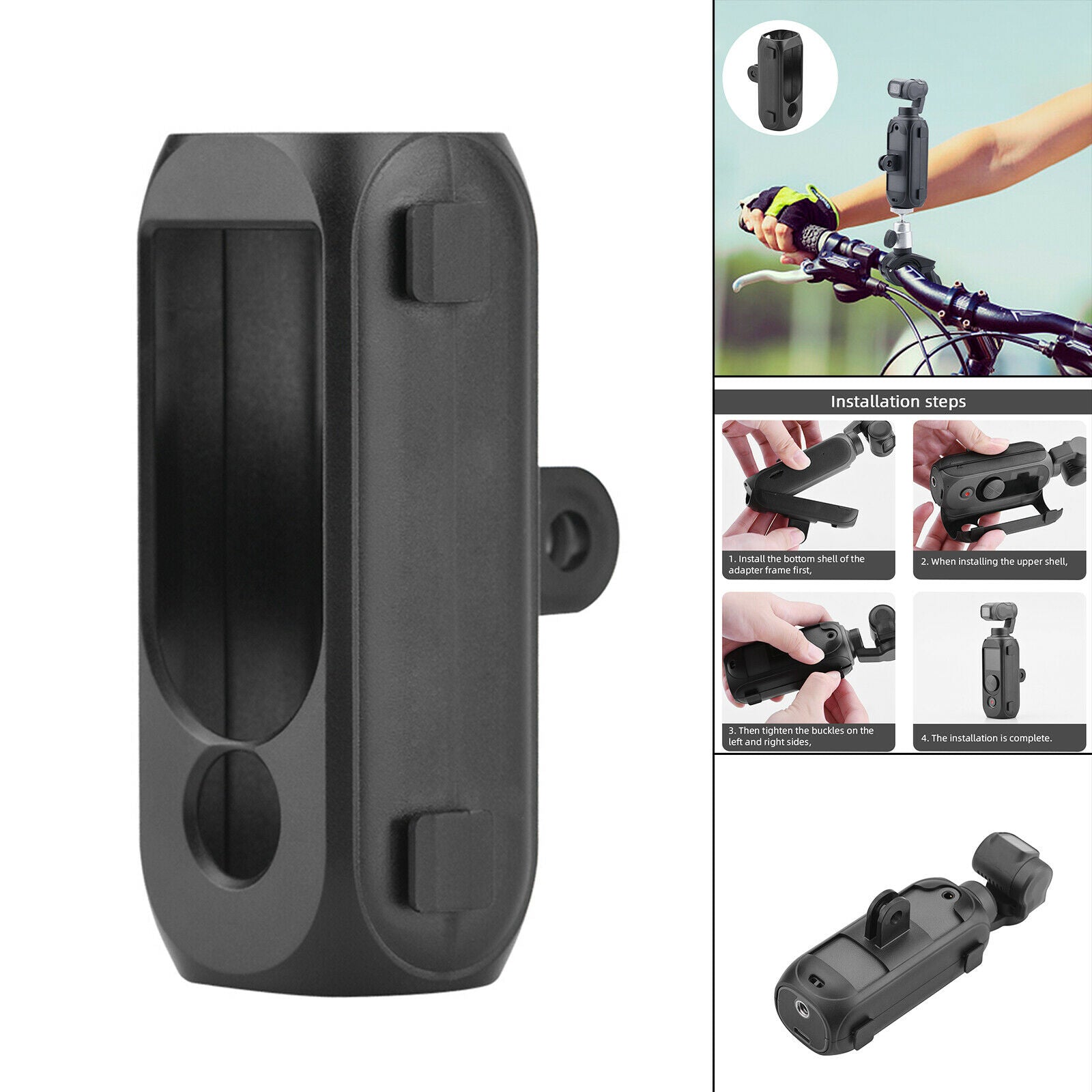 Waterproof Extension Bracket for FIMI PALM 2 Camera Mobile Phones Riding