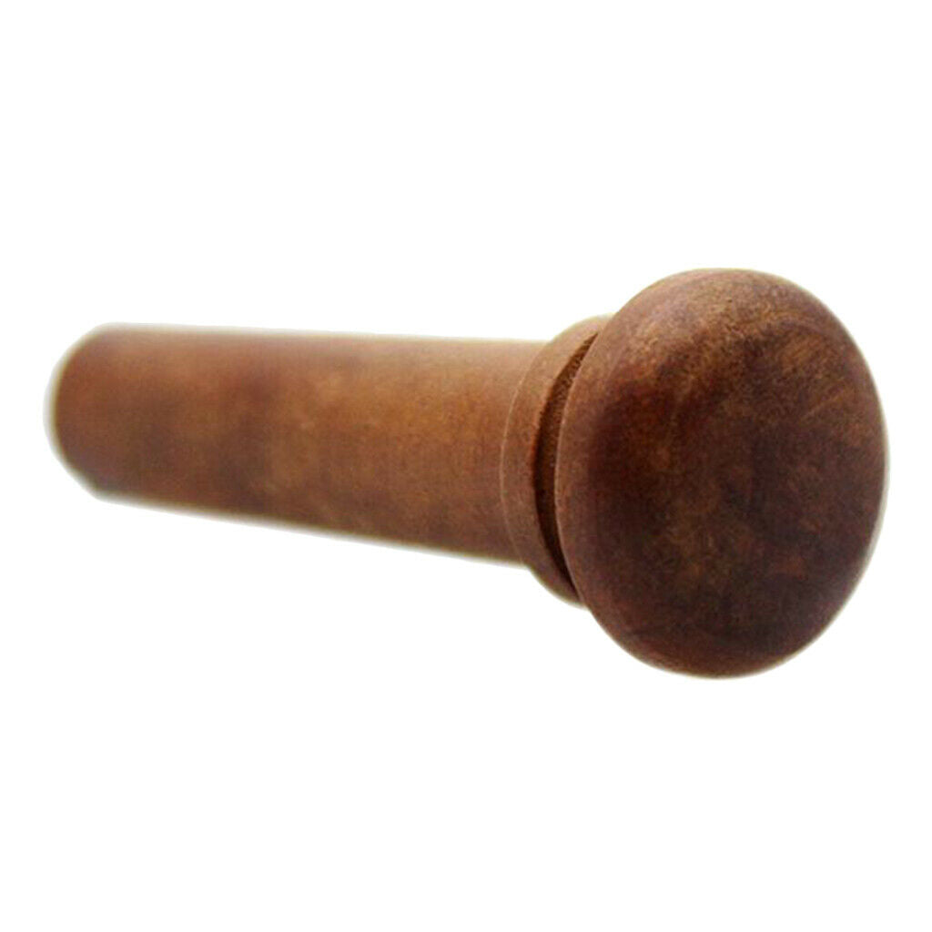 Jujube Wood Violin Tail Nail for Fasten Tailpiece Violin Parts