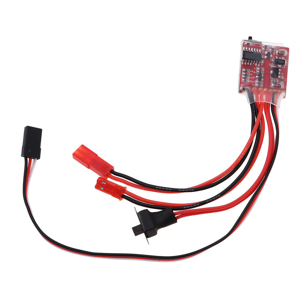 1/16 RC Car 30A ESC with Brake for WPL C24 B24 RC Army Truck Spare Parts