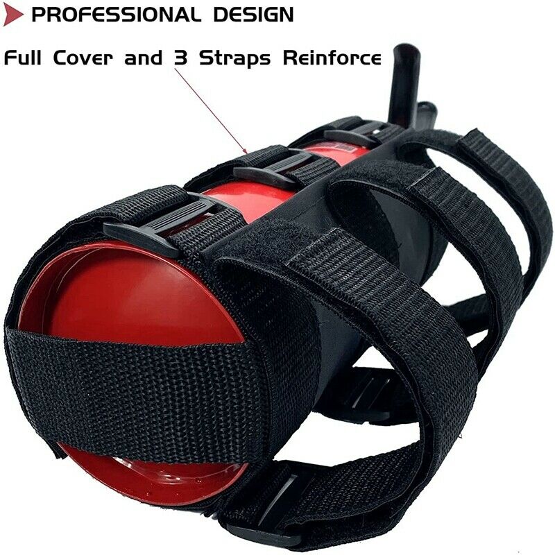 Adjustable Roll Bar Fire Extinguisher Holder 3 Lb for Jeep Wrangler Fire ExtinK2