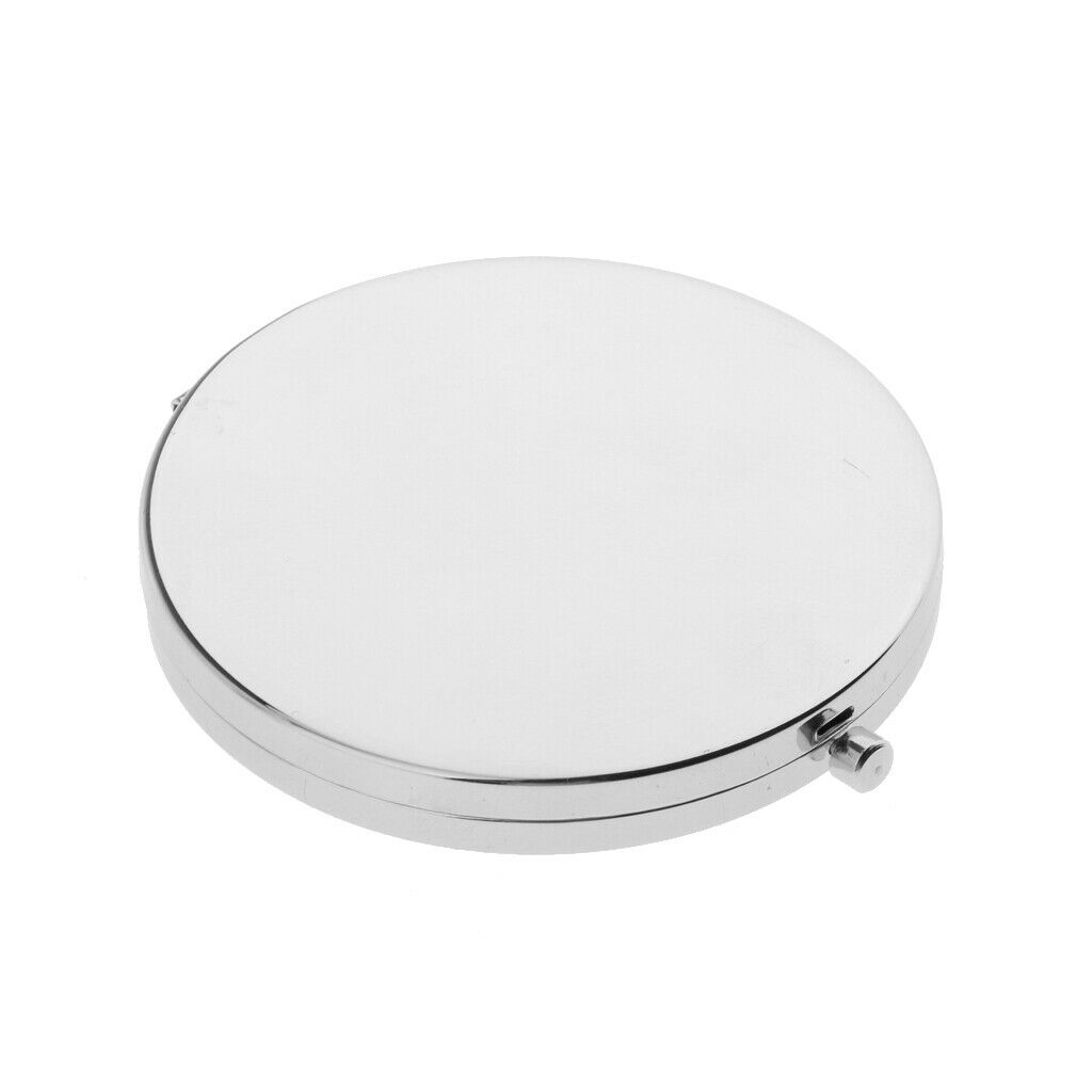 Double Sided Face Makeup Mirror ,Normal & Magnifying Folding Compact Mirrors
