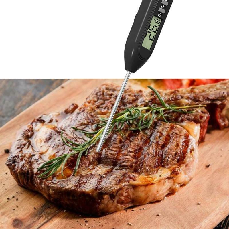 Instant Read Meat Thermometer for Grill & Cooking Waterproof Fast Thermometer