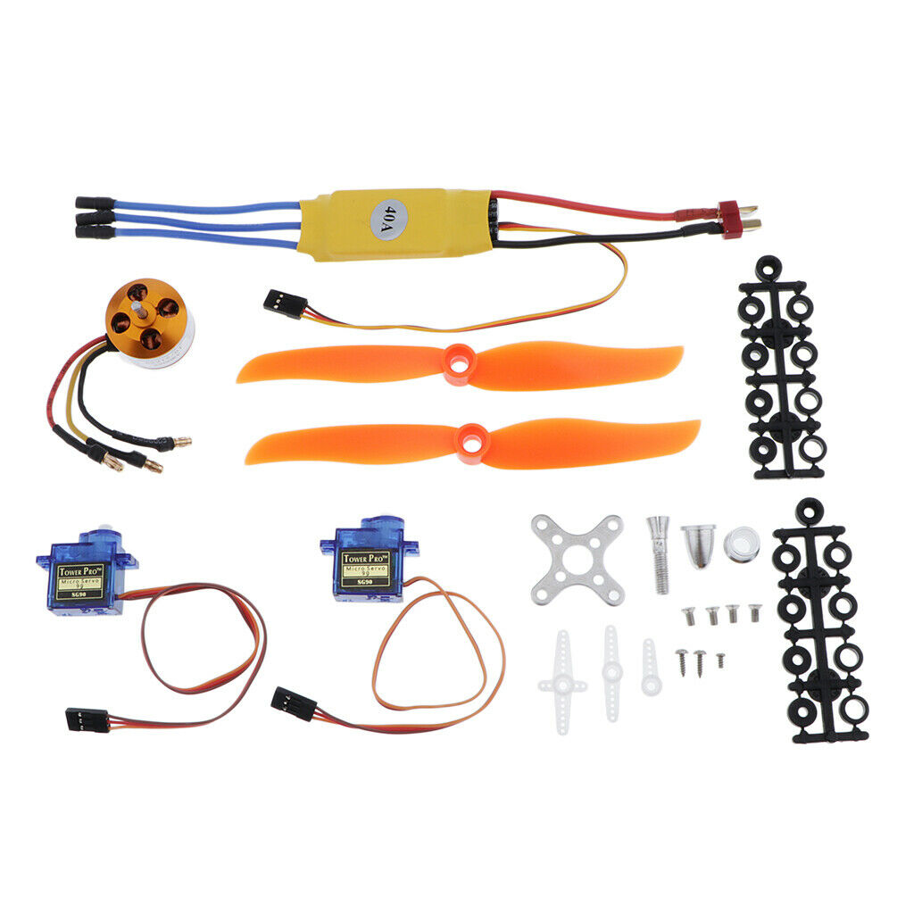 Brushless Motor Servo 6040 Proppeller Kits for RC Drone Aircraft Parts Accs