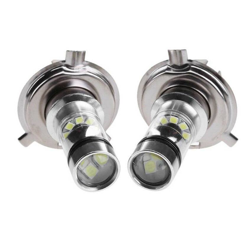 2Pcs Hi/Lo Beam LED Headlight Kit Headlight Fog Light  100W 8000K White Light