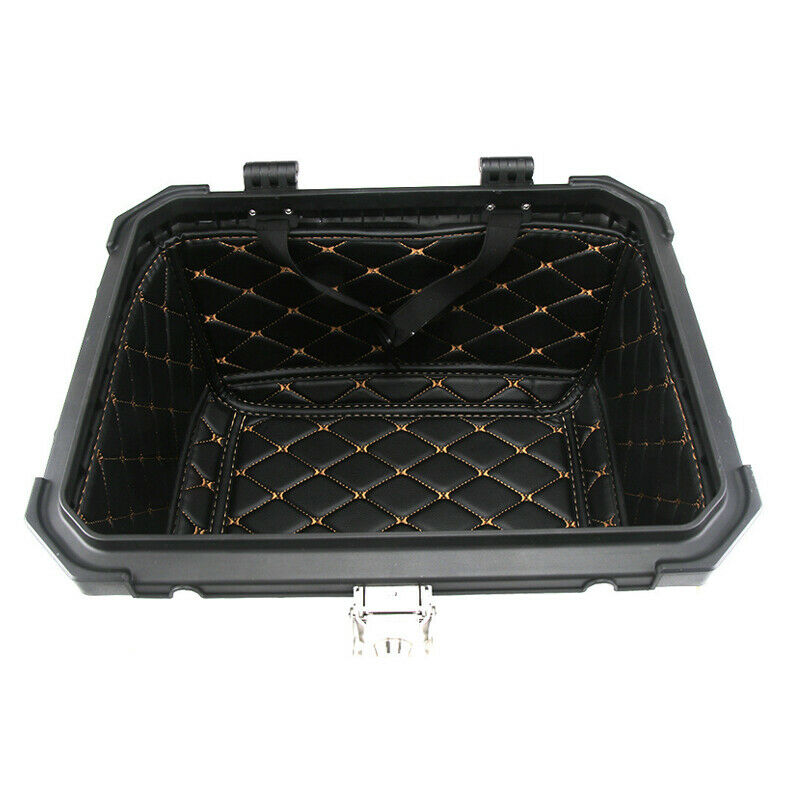 Motorcycle 40L / 45L Tail Top Box Waterproof Inner Liner Case PU Leather Mat Set