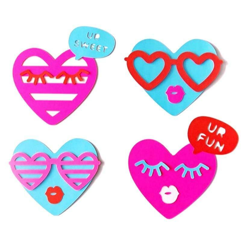 Love Eye Lashes Carbon Steel Cutting Dies DIY Scrapbooking Photo Album Embossing
