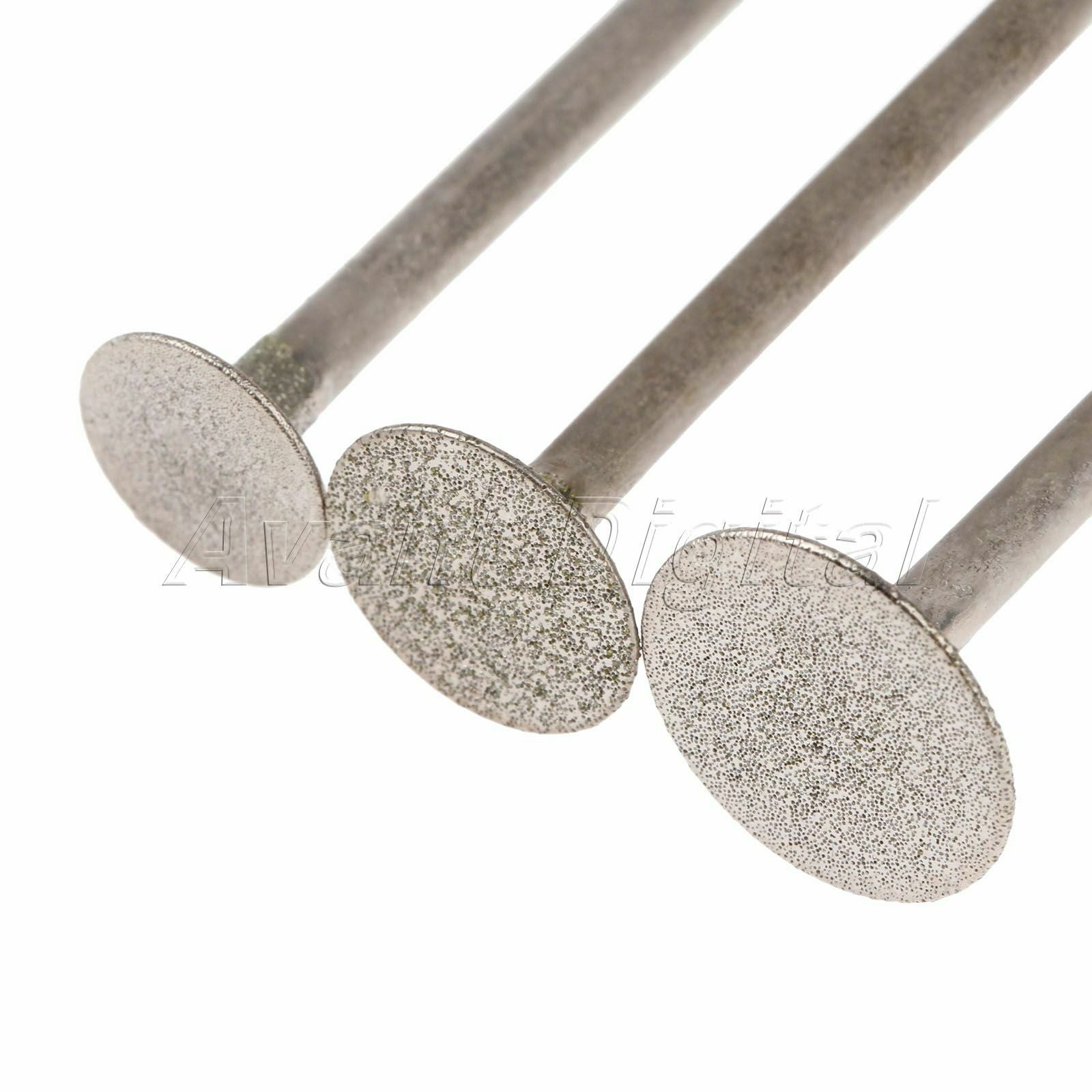 10-16mm Ultra-Thin T Head Carving Jade Stone Metal Grinding Drill Bits Kit 4pcs