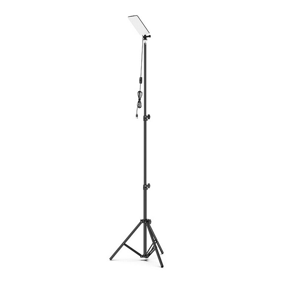 Portable Outdoor Tent Camping Light Tripod Bracket Stand Work Fishing Lamp @