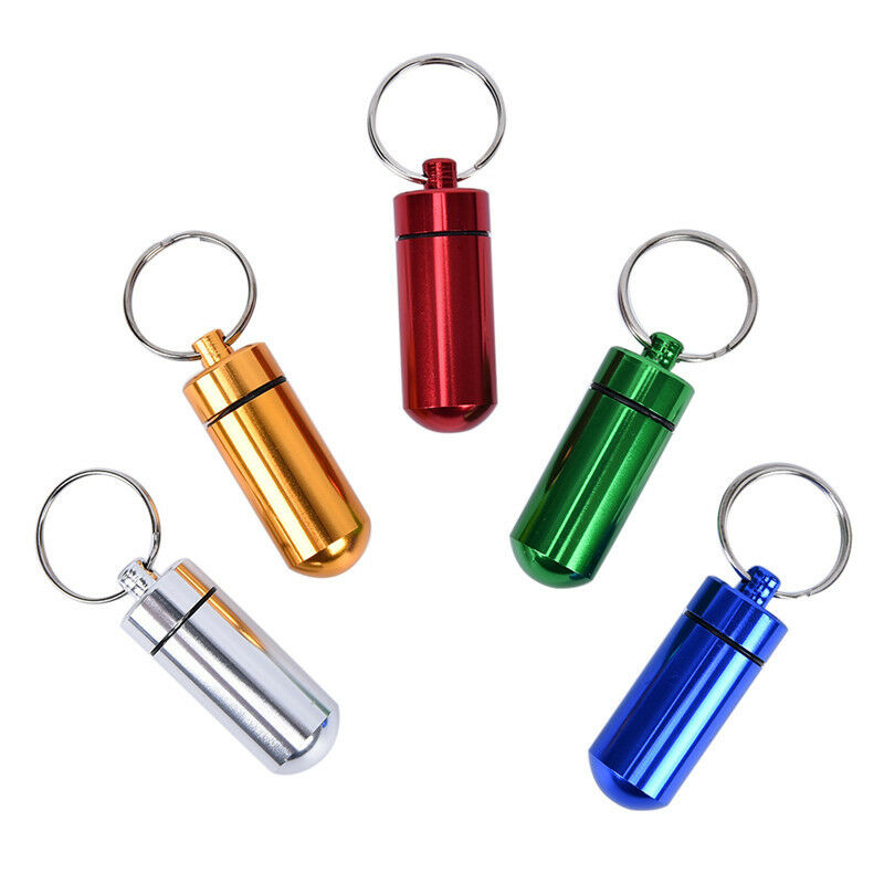 1pc Aluminum Bottle Medicine Gallipot Waterproof Warehouse Random Color NS.l8
