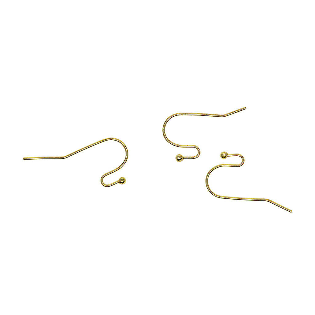 100 Pieces Earrings French Hook Ear Fish Hook Earring Jewelry Making Craft
