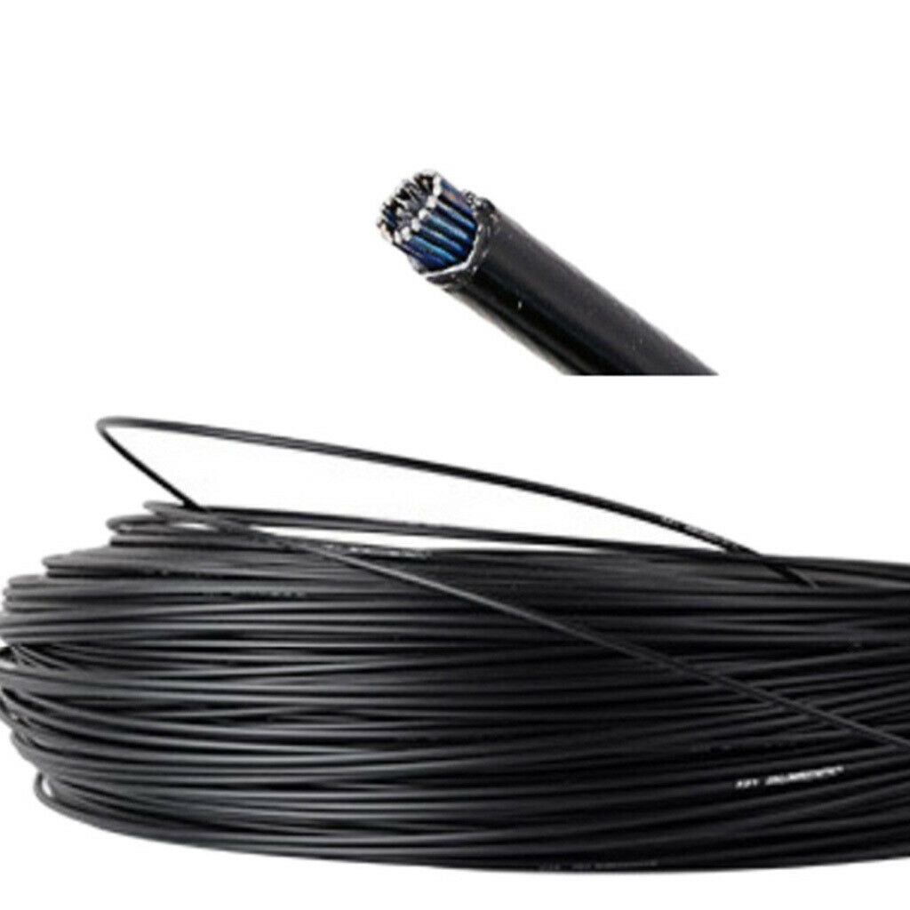 Universal Bike Cable Housing Outer Casing 16ft Hose 5mm Dia. Wire Wrap Hose
