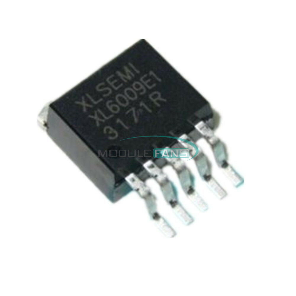 2PCS XL6009 XL6009E1 DC-DC ADJUSTABLE BOOST STEP-UP IC TO-263 42V/4A/400KHZ