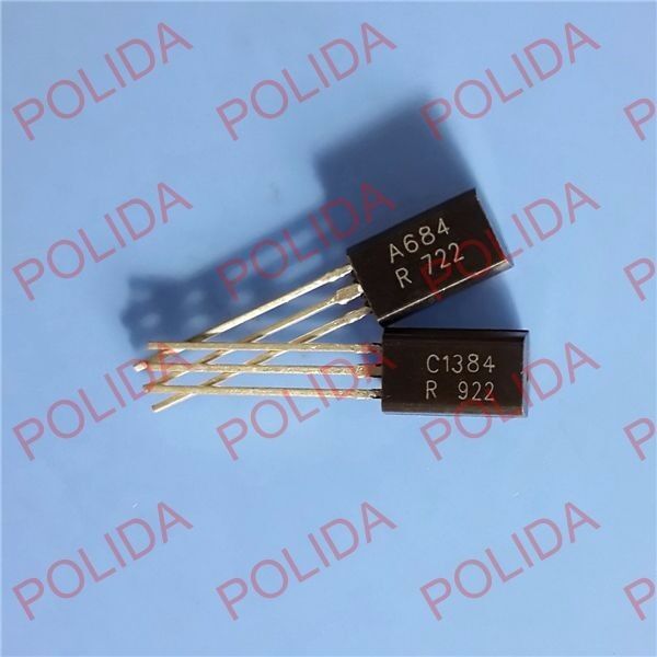 5pair OR 10PCS PANASONIC TO-92L 2SA684-R/2SC1384-R 2SA684/2SC1384 A684-R/C1384-R