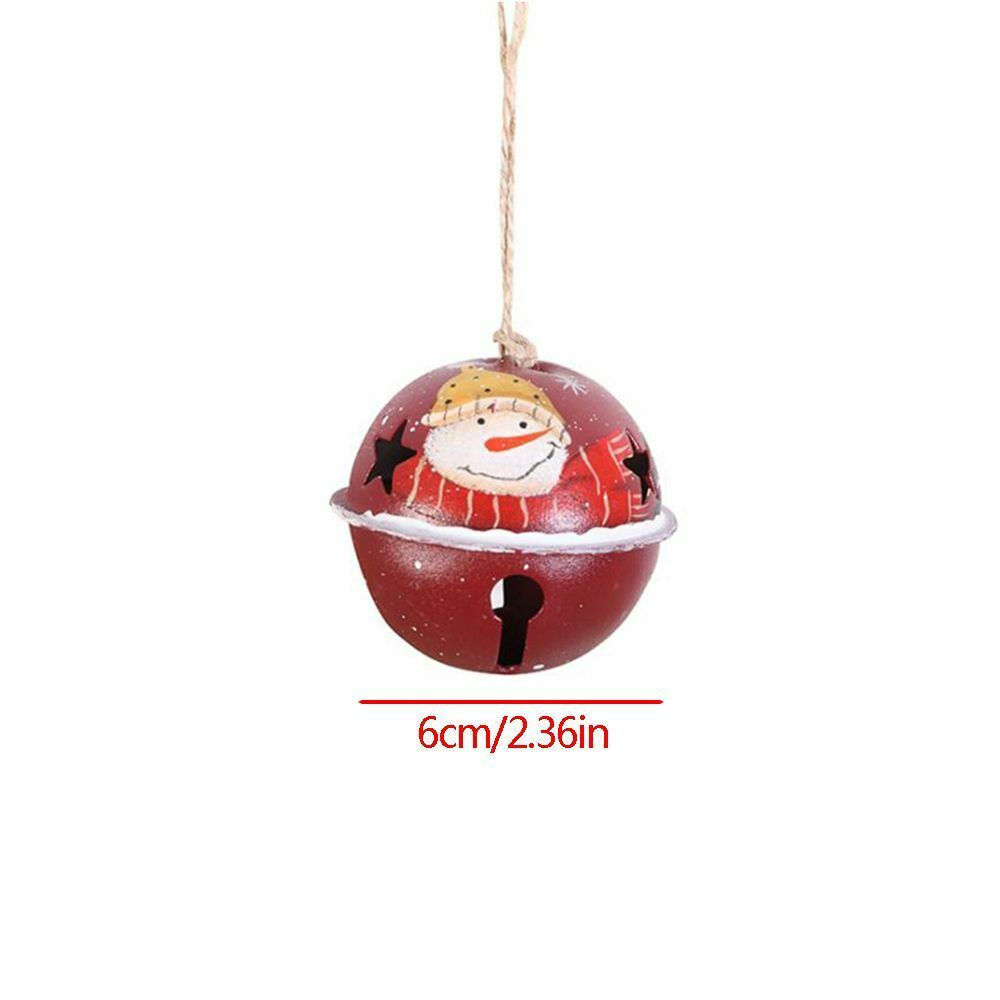 Decoration Santa Ball Snowman Santa Ornaments Jingle Bell Bells Pendant