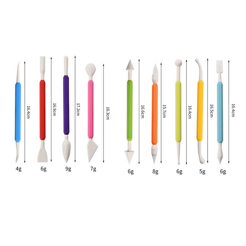 9pcs/set Cake Decorating Supplies Sculpture Carve Pen Bake Baking Craft To Lt