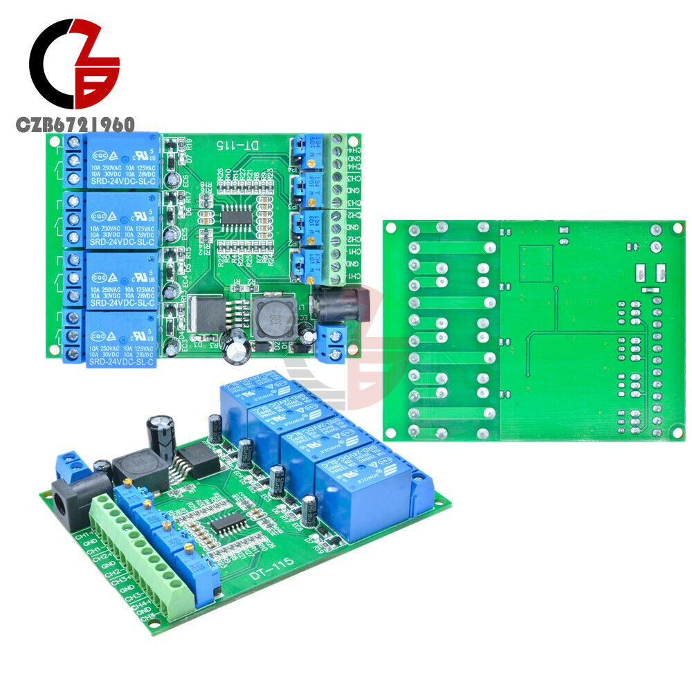 DC 24V 4 Channel Voltage Comparator Stable LM393 Comparator comparison Module