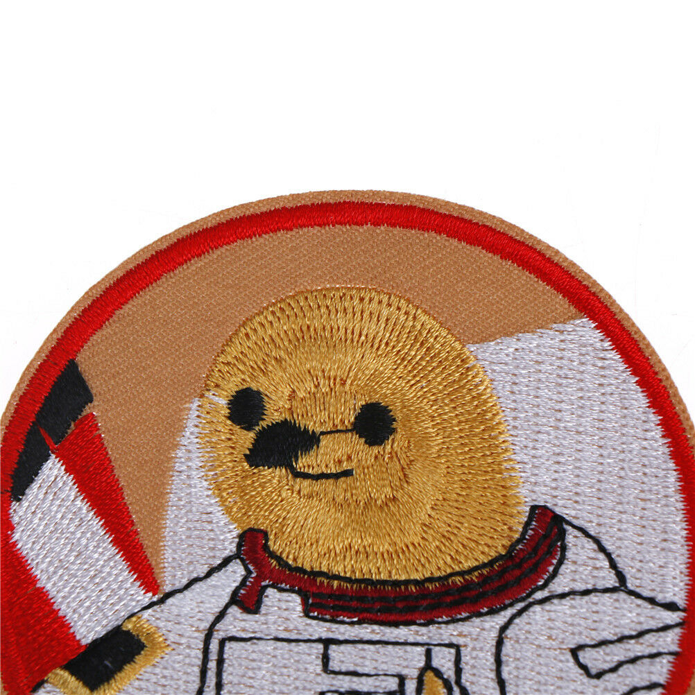 Embroidery Space Astronaut Sloth Patch Sew Iron OnPatch BagsHatJeansAppliq.l8