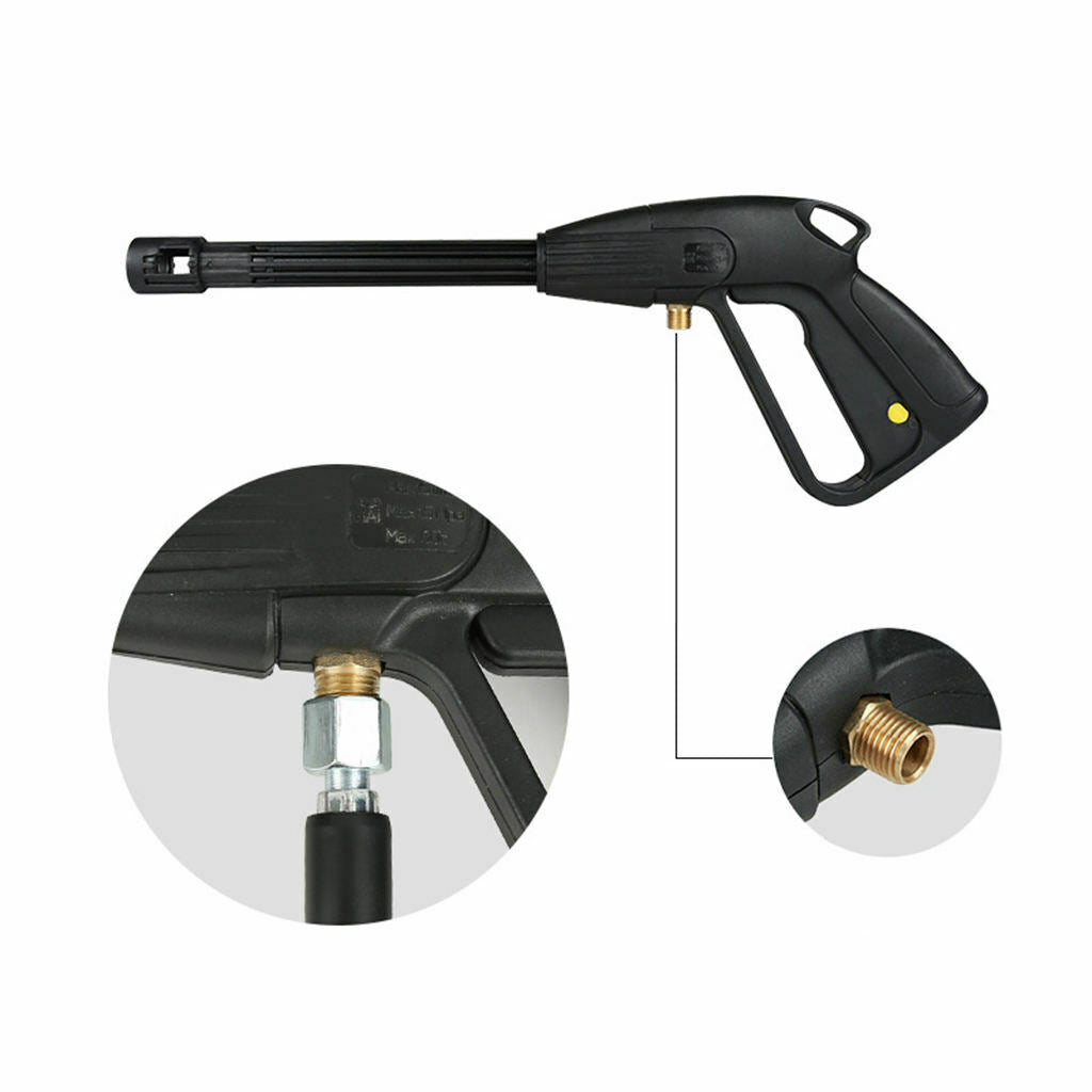 High Pressure Washer Wand Car Washer Jet Fan Nozzle Wand Lance 4000psi