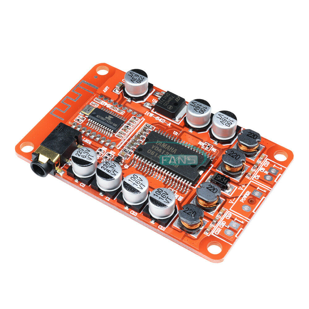 Digital Yamaha Class D Dual-Channel Bluetooth Amplifier Stereo Board YMA138-D