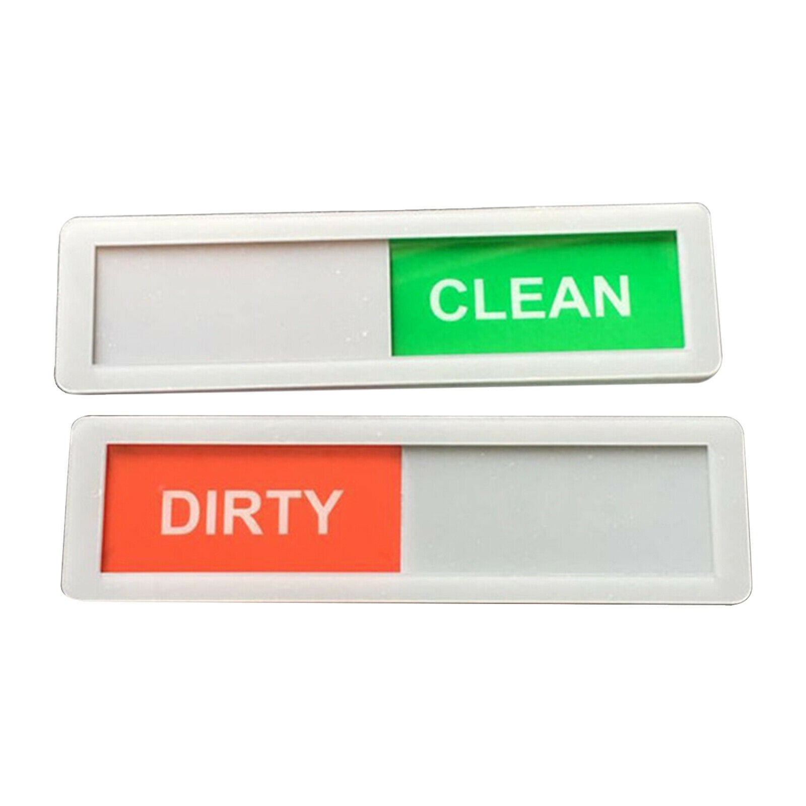 Dishwasher Signage Magnetic Indicator Easy to Read Clear, Bold Text for