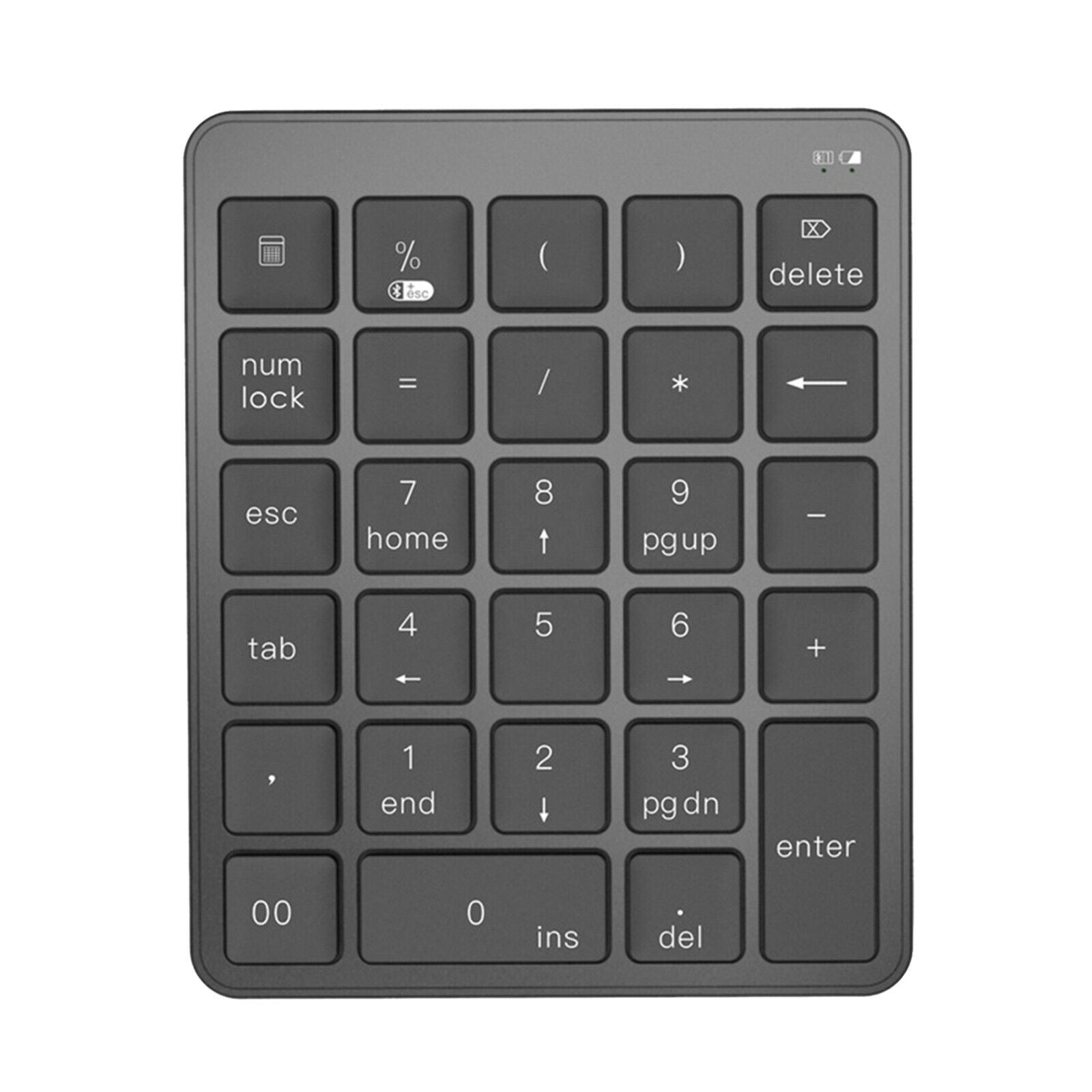 Portable 28-Key Numeric Keypad Financial Accounting Data Entry For Laptop PC