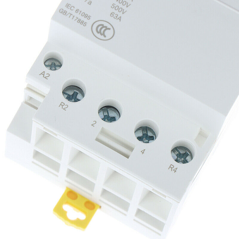 4P 63A 2NC 2NO 220V 400V~ 50/60HZ Din rail Household ac contactor RA KYTSUKL Qx