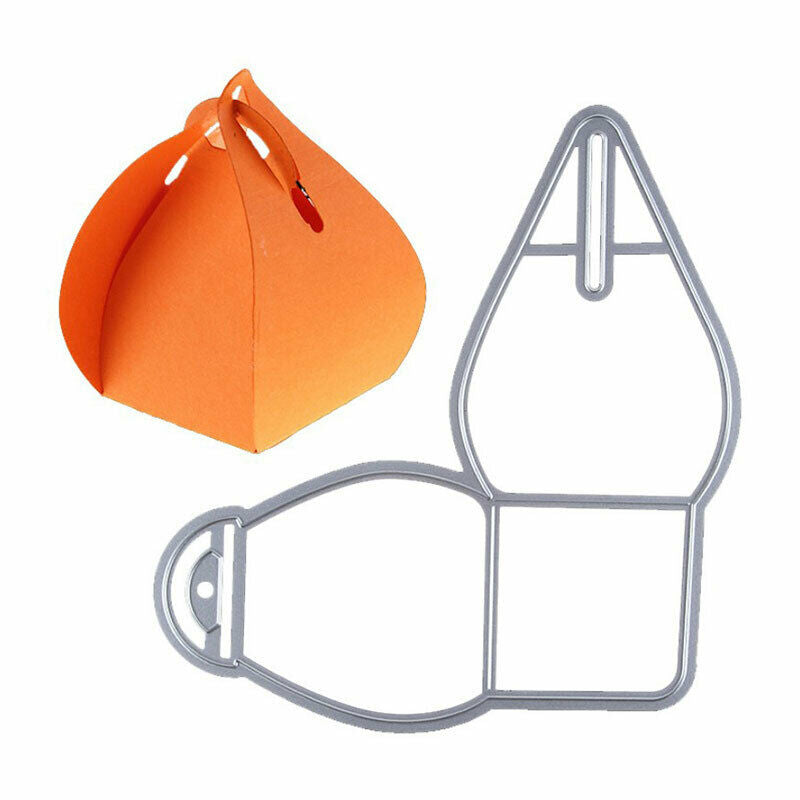 Package Box Metal Cutting Dies Stencil Scrapbooking DIY Album Stamp Paper.l8