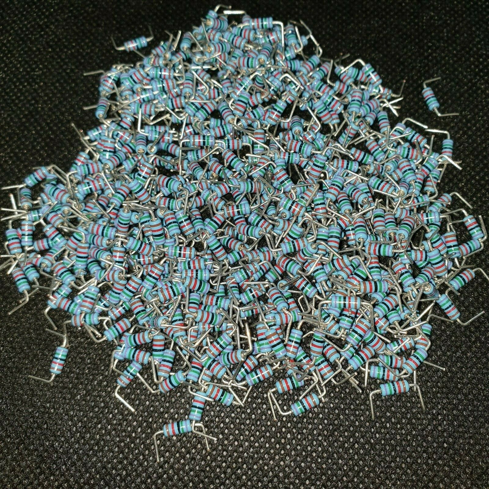 579pcs NOS GERMANY ERL-0811 75K 1% 0.6W METAL BULK RESISTORS FOR AUDIO!