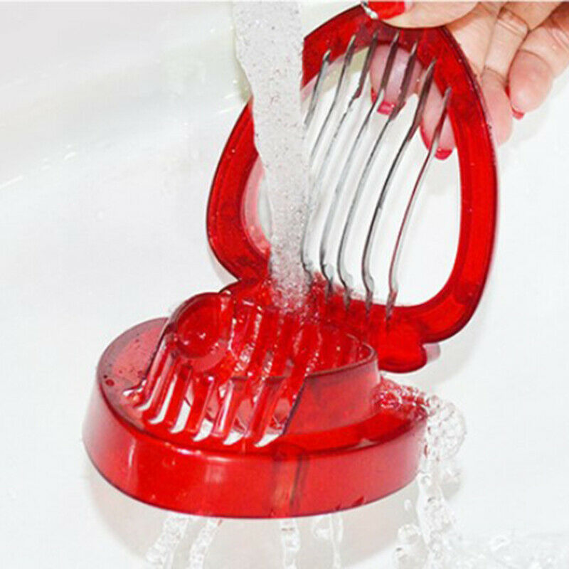 1pc kitchen Fruit gadget strawberry slicer Fruit Cutter Slice Kitchen Too.l8