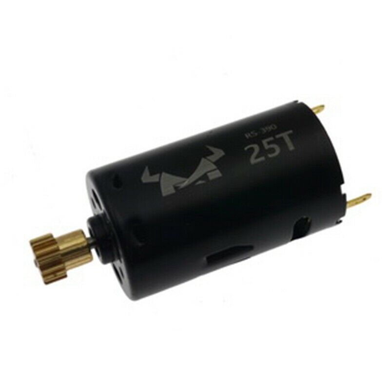 4X(390 Motor with Motor Heatsink Metal Gear Upgrade Parts for MN86 RC Car J2Y7)