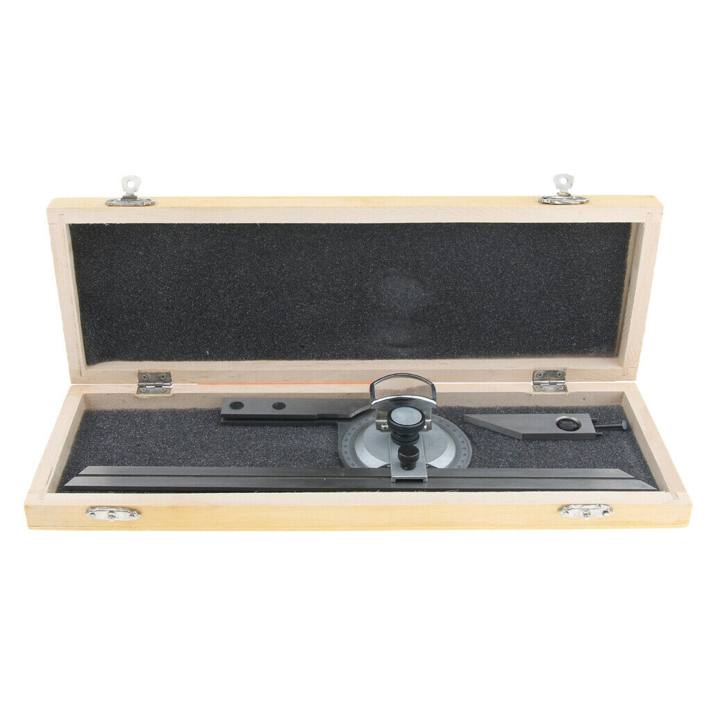 360 ° protractor made of stainless steel For measuring the angle between two