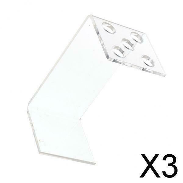 3X Acrylic Salon Haidressing Hair Scissors Holder Rack Pet Shears Storage Stand